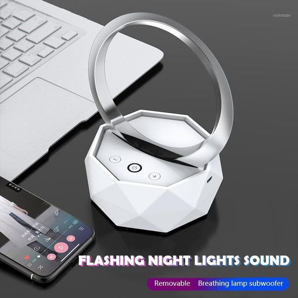 

wireless large capacity bluetooth speaker subwoofer colorful lights led bluetooth 5.0 audio1