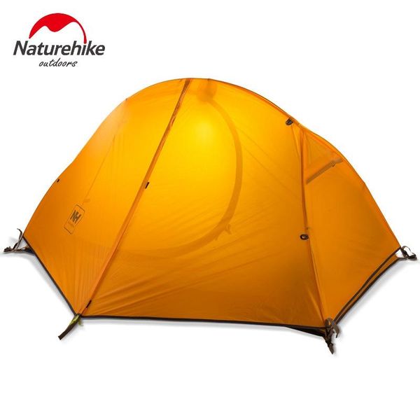 

naturehike single riding tents ultralight portable silicone outdoor camping tents travel hiking waterproof tent aluminum rod