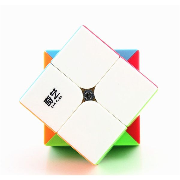 

qiyi воин s 3x3x3 магический кубик профессиональный qidi s 2x2x2 stickerless скорость qiyi кубики 2х2 3х3 куб игрушка для детей sqcrhl, Black;red