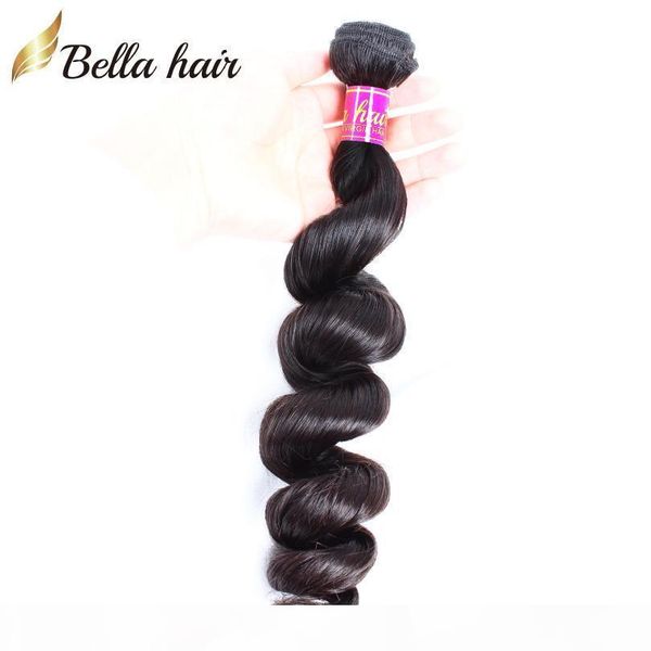 

grade 9a peruvian hair bundles 100% unprocessed human hair extension 2pcs lot natural color loose wave hair weft ing, Black