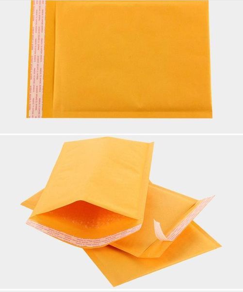 

kraft paper bubble padded envelopes mailers shipping case air bags packing bubble cushioning padded gift wrap 140mmx160mm