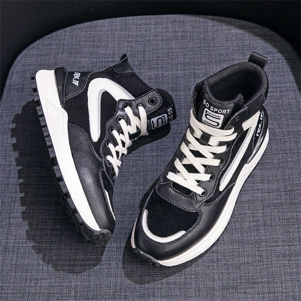 

winter warm women vulcanized shoes fur plush casual shoes lace up fashion platform sneakers women snow boots zapatillas mujer, Black;white