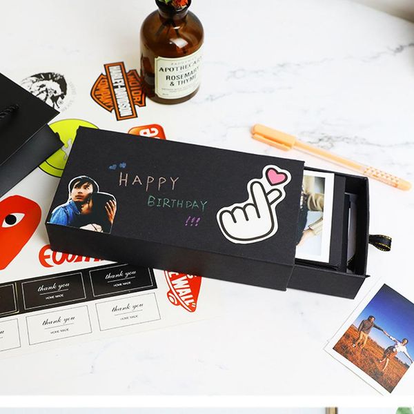 

сюрприз взрыва коробка diy handmade scrapbook photo альбом свадьба подарочная коробка для валентина рождественские подарочные коробки малень