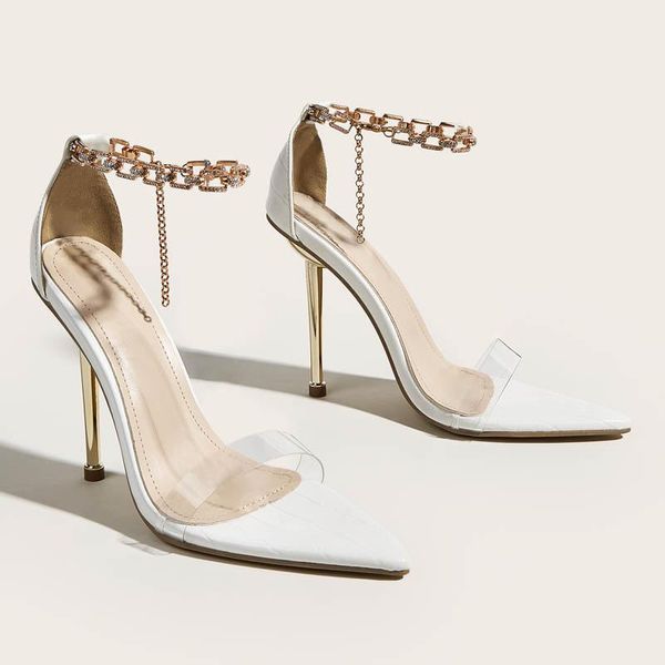 

beige heeled sandals female shoe large size comfort shoes for women high heels buckle strap black ladies summer rhinestone