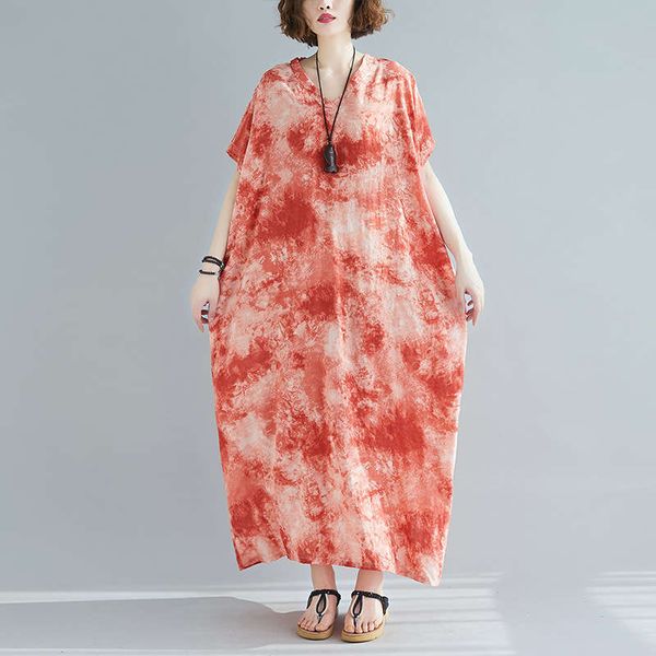 

summer 2020 new printing loose large size women's foreign style bohemian skirt, Black;gray