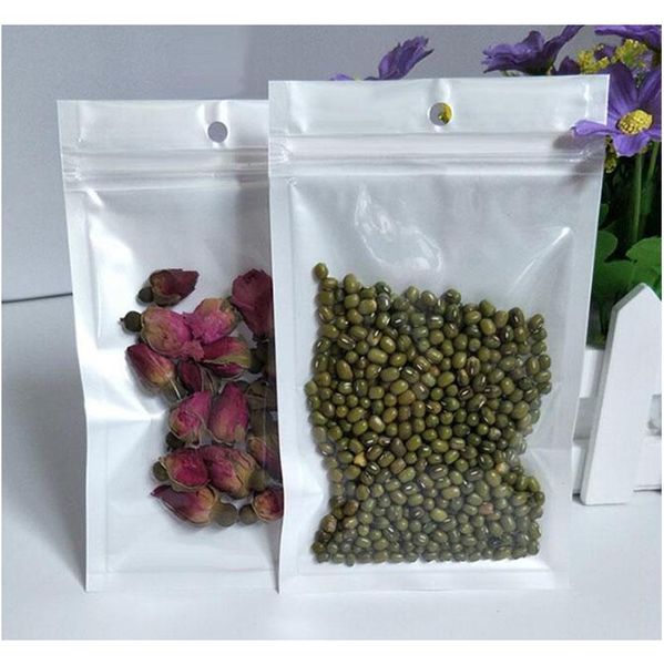 

clear+white plastic zipper retail package bag for data cable car charger cell phone accessories packing jllkme jhhome