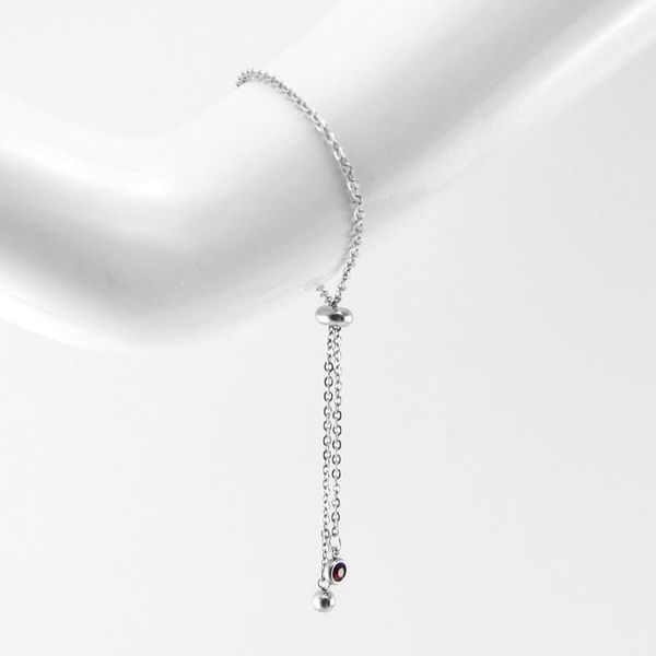 

charm bracelets women zodiac tassels collier female birth stone bracelet stainless steel adjustable charms fashion jewelry friend bangles, Golden;silver