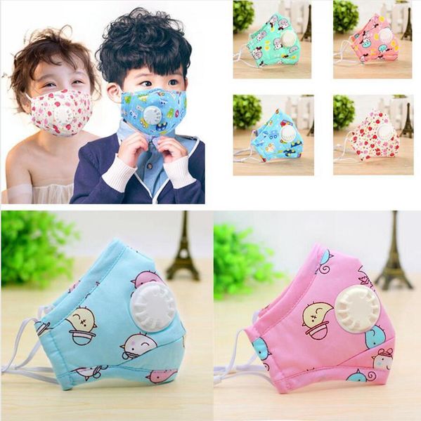 

factory37q0pm with face kids 3d breathable cartoon valve 2.5 filter mouth cover adjustable dustproof reusable outdoor de
