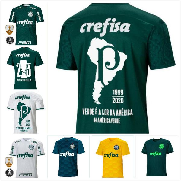 

2020 libertadores final rio club world cup palmeiras dudu soccer jerseys moises a.guerra lucas lima felipe melo home football shirts, Black;yellow
