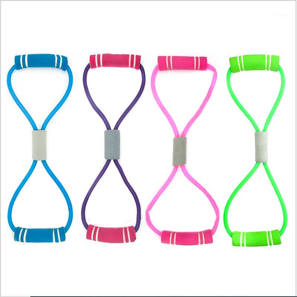 

resistance bands 8-shaped tension device latex band men and women open shoulder arm elastic rope home practice back expansion chest1