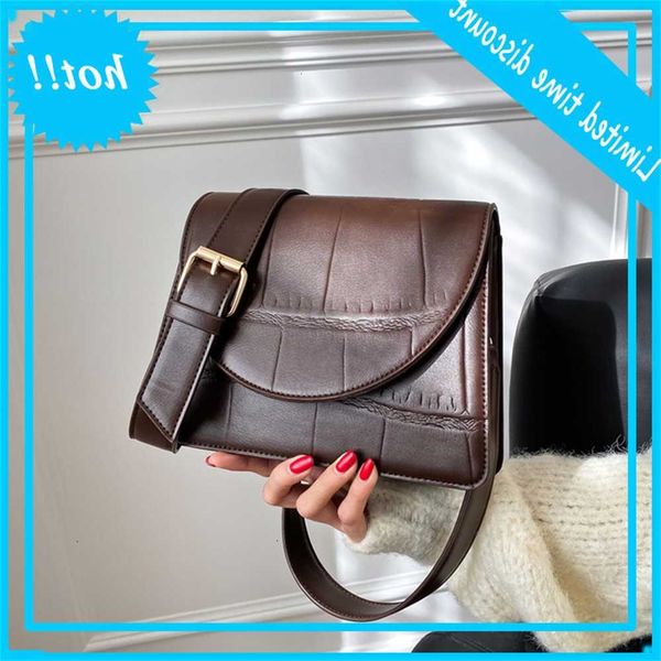 

vintage stone women shoulder crossbody 2021 luxury design brand ladies messenger bags female purses high quality