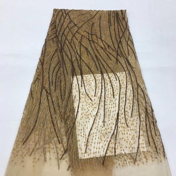 

ribbon african sequin lace fabric 2021 french tulle bridal nigeria xx3723, Pink;blue