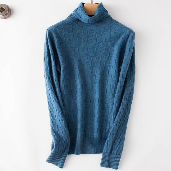 

cashmere sweater women turtleneck fashion knitted pullover ladies sweaters kg-622, White;black