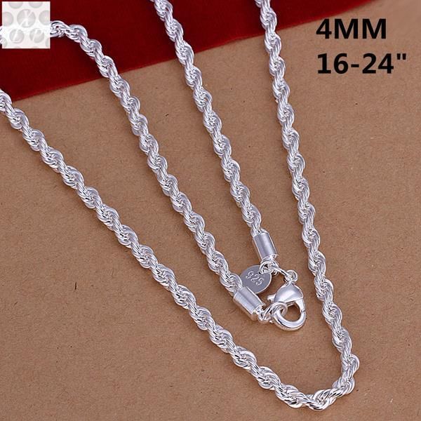 

n067-22 горячий новый ожерелье ювелирные изделия популярны цепи, Silver