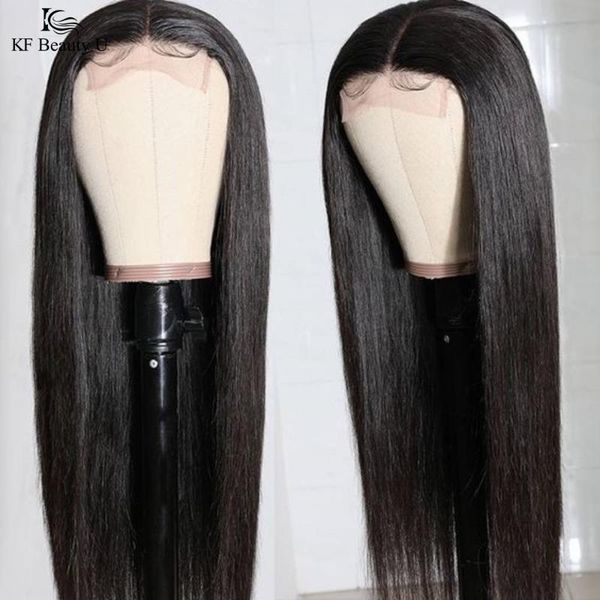 

lace wigs hd closure wig 5x5 malaysian straight hair 30" human remy for women, Black;brown