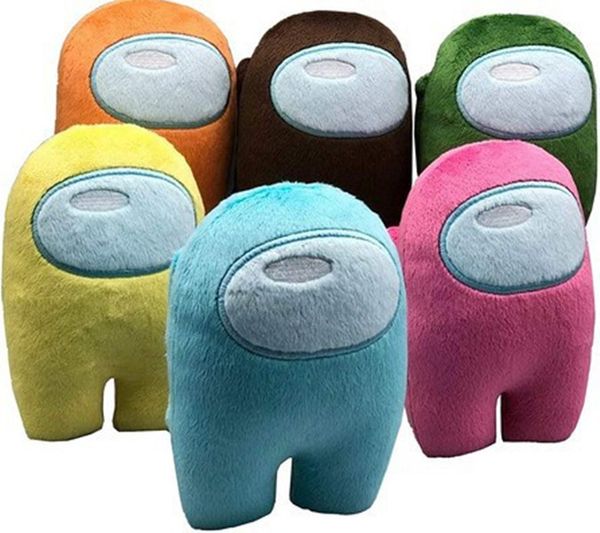 

among us game plush toys colorful soft doll small stuffed dolls cute 10cm 20cm wholesale