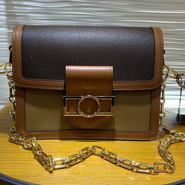 

style complete dauphine luxuri mini women bags daesignner leather crossbody bag fashion messenger bag ladies purse size:20cm