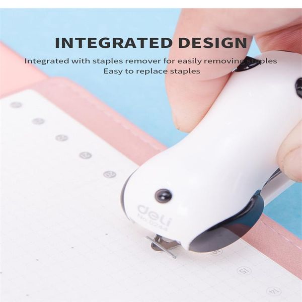 

cartoon mini stapler set stapling machine with 1000 pcs staples office school binding supplies manual cute staplers
