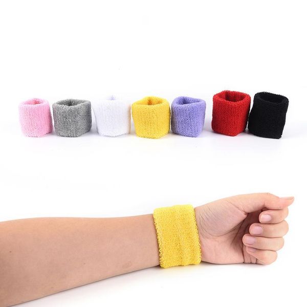 

1pair gym wrist wraps men women sports sweatband wrist support tennis squash badminton basketball bracelet wristba jllrqh, Black;red