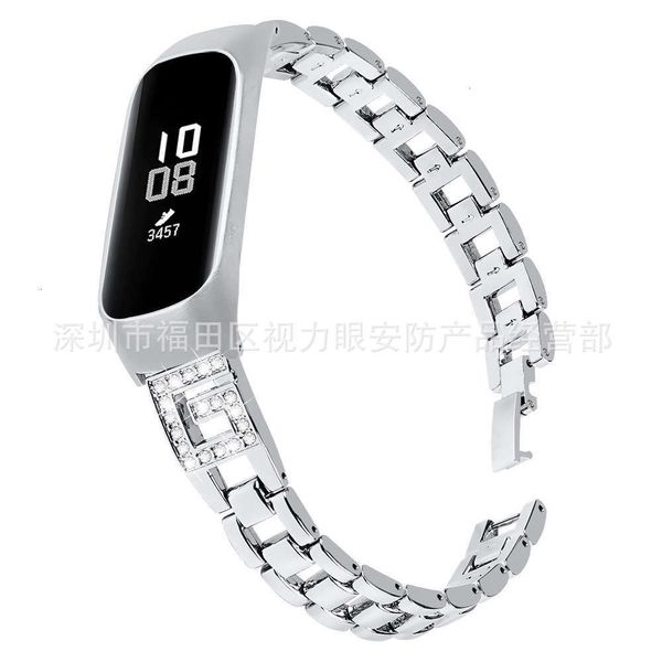 

it is suitable for samsung galaxy fit-e bracelet to replace watch strap and fashion smart g-shaped diamon
