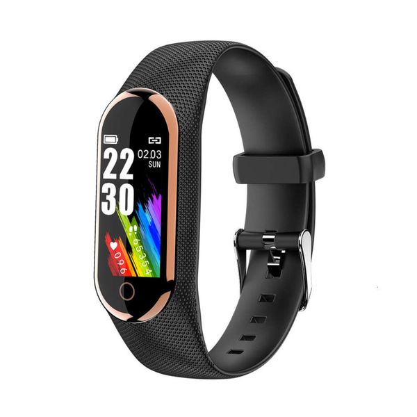 

meter new exercise ik08 bluetooth wristband step heart rate prsure blood oxygen monitoring watch