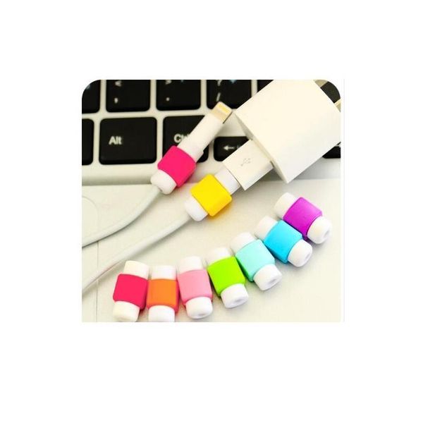 

10cm cable protector heat shrink tube organizer cord management cover for android iphone 5 5s 6 6s 7 7p jllbao