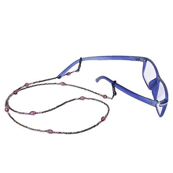 

1pc women sunglasses eyeglass chains acrylic beads glasses string eyewear cord holder neck strap reading glasses rope q sqcbyt