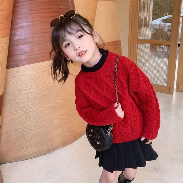 

clothing girls' pullover 2020 new children's knitwear, Blue