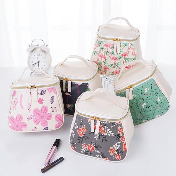 

waterproof travel makeup bag organizer zipper cosmetic bag custom1