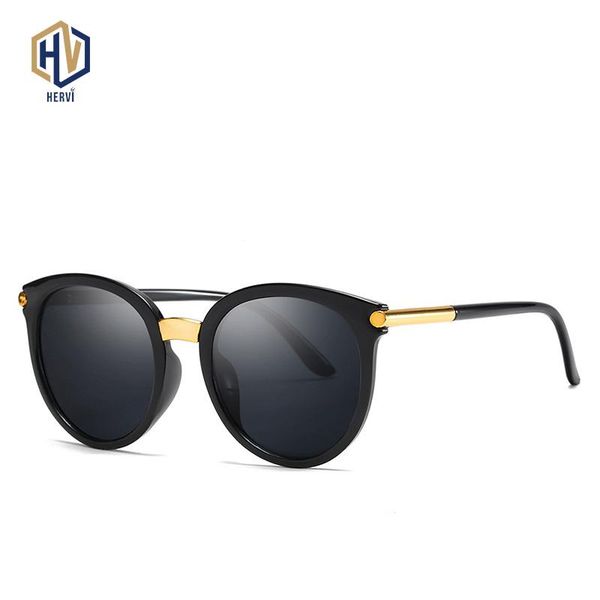

classic round sunglasses men women vintage cat eye sun glasses light quality gradient eyewear Ã³culos de sol, White;black