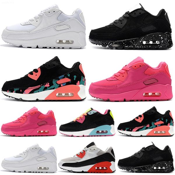 

2021 children's athletic kids shoes black baby infant sneaker children sports sneakers girls boys youth trainers size 28-35