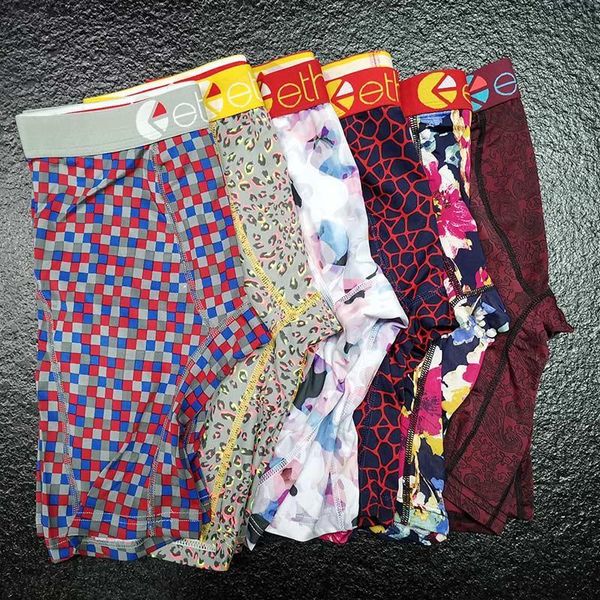 

street skateboard fashion underwear print vulnerable sports series rock men's hip hop elastic leggings quick drying ethika 127