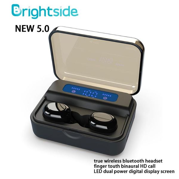 

tws true wireless headphone bluetooth 5.0 earphones2000mah charging box portable battery waterproof earbuds headsets