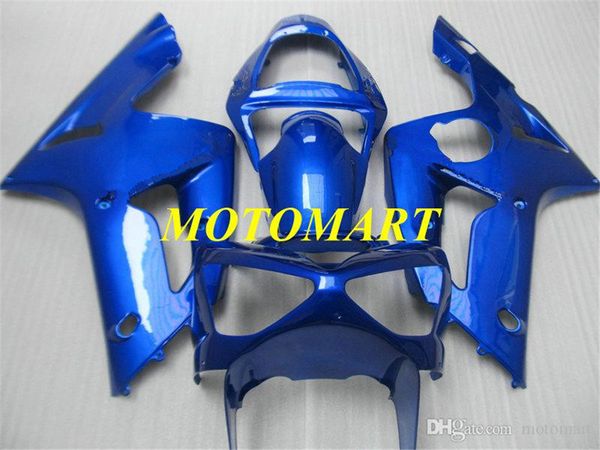 Kit carenatura per stampaggio ad iniezione per KAWASAKI NINJA ZX 6R 600CC 03 04 ZX6R 636 2003 2004 Nuovo set carenature blu ZX56