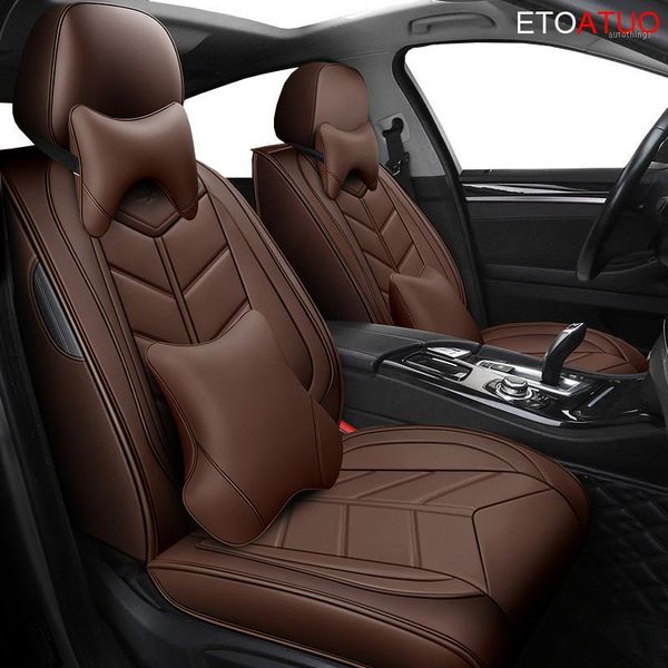 

full coverage eco-leather auto seats covers pu leather car seat covers forhyundai genesis equus creta ix25 tucson ix35 santafe1