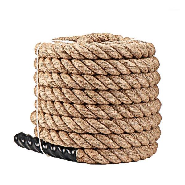 

jump ropes heavy rope weighted battle skipping power training improve strength fitness home gym equipments 9/12/15m1