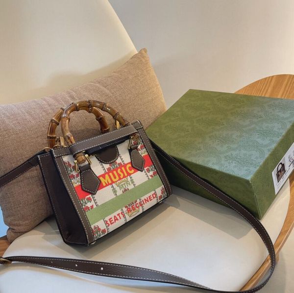

fashion women designer handbag bamboo bag green pink handle it cross body ladies diana mini tote bags double g totes