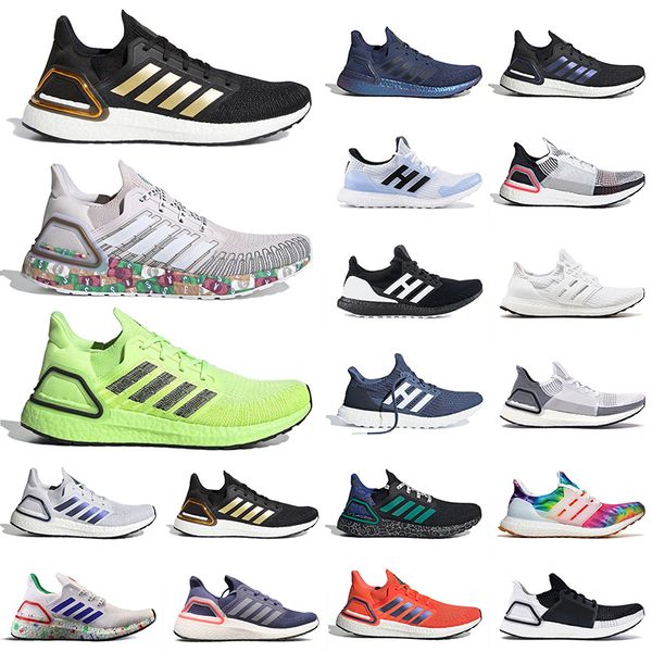 

selling 2021 new ultraboost 20 tennis sport shoes men women black gold volt currency woodstock white dark pixel trainers sneakers 36-47