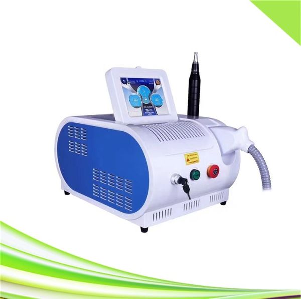 

portable q switched laser skin rejuvenation picosecond laser tattoo removal machine, Black