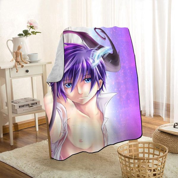 

new arrival blue exorcist anime blankets printing soft blanket throw on home/sofa/bedding portable travel cover blanket