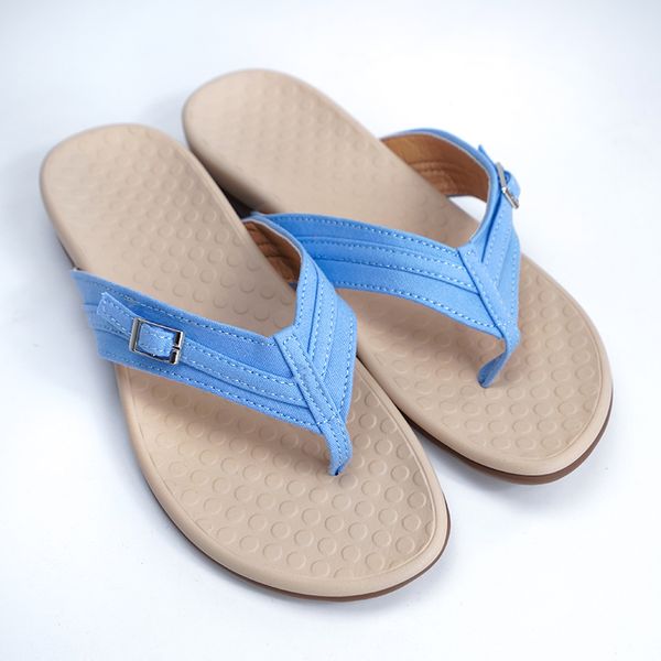 

2021 women summer slipper fashion beach female flip slip casual flat slides ladies sandals shoes outdoor orthopedic slippers, Black