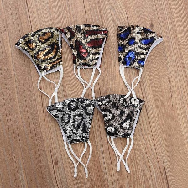 

ulr15u factory price anti-dust protective windproof outdoor sports bling sequins for adults washable shiny face cover mask 2 n