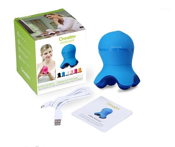 

oreadex waterproof massager portable multifunctional neck scalp massager stress release relax body vibration usb charge1