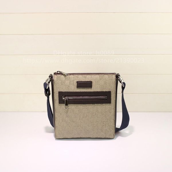 

2020 fashion men's leather business messenger bag shoulder bag 23cm ing