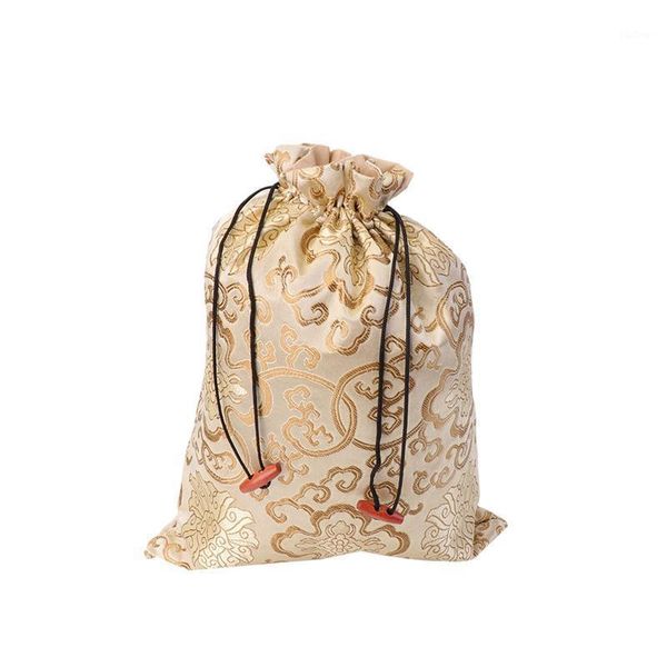 

silk drawstring bag chinese style jewelry pouch storage bag travel pouch storage organizer gift packaging bags for wedding party1