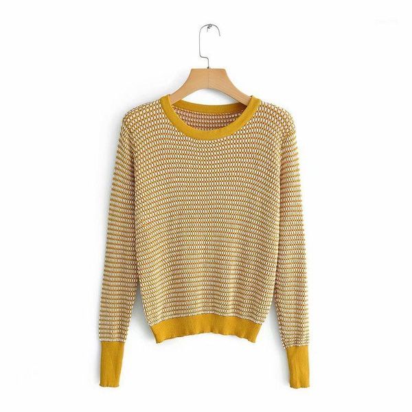 

xq9-45-9501 euro-american fashion texture coloured knitted shirts1, White;black