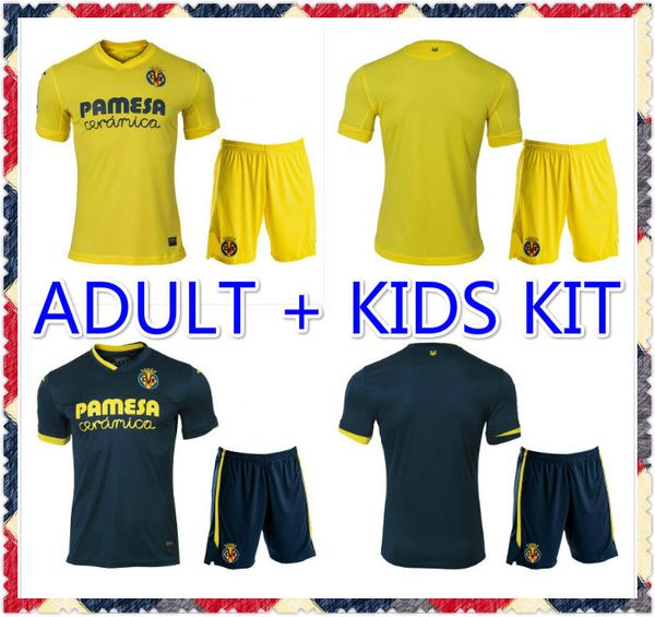 

kids kit 2020 villarreal cf s.cazorla soccer jerseys 20 21 home change fornals soccer shirt pedraza moreno camp iborra football shirts, Black