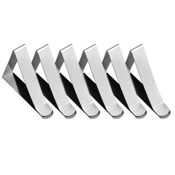 

12шт скатерть зажимы для пикника столовые клипы из нержавеющей стали зажима из нержавеющей стали зажима зажимы для вечеринок набережной дома