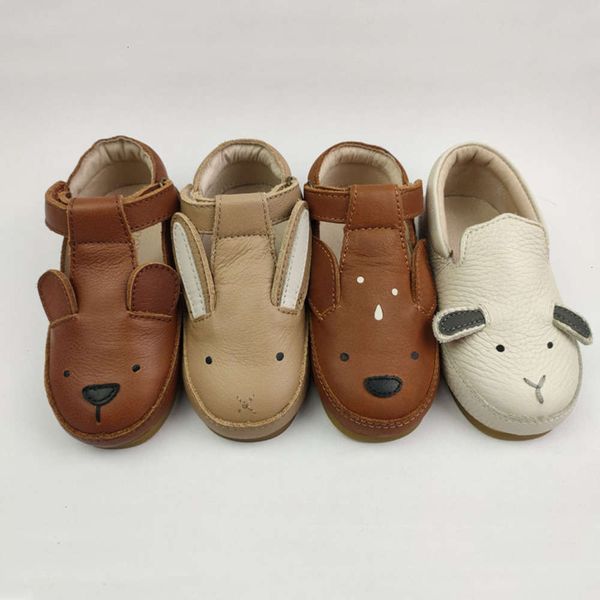 

animal children's spring small summer autumn rubber antiskid girl's boy bear casual single sho, Black;red