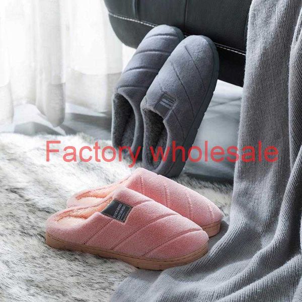 

winter women's cute bowknot warm cotton soft plush home slippers indoor outdoor plus velvet indoor slipper shoes for woman drop, Black